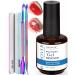 LOUINSTIC Gel Nail Polish Remover Gel Remover for Nails No Need to Soak or Wrap Quickly Remove Gel Nail Polish in 2-5 Minutes Professional Gel Polish Remover Kit