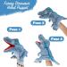 Lilizzhoumax Velociraptor Hand Puppet Plush Toy - Interactive Dinosaur Stuffed Animal for Kids - Educational Role-Playing and Home Decor - Buy Online on SooperMarket.com