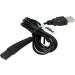 vhbw Charging Cable for Braun Series 3 Shavers - Compatible with 345s 350cc 340s-5 345s-4 345s-5 350 - 120 cm Power Cable - Buy Online on SooperMarket.com