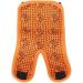 2Pcs Adjustable Dog Cat Leg Brace Elastic Warm Knee Pads for Surgery Wound Support and Stability for Injury Recovery Prevent Licking (Orange) - Buy Online on SooperMarket.com