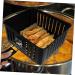 Toddmomy 2 Pcs Square Baking Basket Air Fryer Mesh Basket Wire Mesh Fry Basket Chip Frying Metal Baskets Fried Food Basket Air Fry Basket Snack Basket Electric Storage Basket Carbon Steel 38X22.8CMx2pcs Blackx2pcs - Buy Online on SooperMarket.com