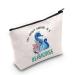 LEVLO Funny cosmetic bag with seahorse motif seahorse lover seahorse spirit