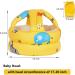 Umtiti Baby Adjustable Helmet with Knee Pads & Socks for Crawling and Walking - Zoo Yellow (Set of 3) - Buy Online on SooperMarket.com
