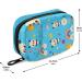 SUABO Panda Bears Weekly Pill Organizer - Travel 7 Day Pill Box with Separate Compartments for Medications & Vitamins | Blue - Buy Online on SooperMarket.com