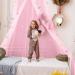 Glow in The Dark Unicorn Bed Canopy - Pink Fluorescent Mosquito Net for Girls Bedroom, Kids & Babies - Buy Online on SooperMarket.com