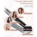Buy ANWA Titanium 1 Inch Flat Iron Hair Straightener - 2 in 1 Curler 3D Floating Plates Professional Ionic Design Double Voltage - International Shipping Available - Buy Online on SooperMarket.com