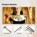 2 Pack Cobra Cane Costume Walking Cane Gold Snake Walking Stick Egyptian Cobra Staff Scepter - Buy Online on SooperMarket.com