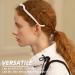 3 Fashionable Women's Headband Sunglasses Headband Square Thick Hair Fixed Magic Invisible Headband Suitable for Curly Thick Hair. - Buy Online on SooperMarket.com