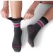 4 Pack Women's Merino Wool Hiking Socks - Cushioned & Warm Thermal Winter Boot Socks - Size 5-8 - Mixed Color Pack - Buy Online on SooperMarket.com