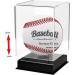 KKU Baseball Display Case - UV Protected Acrylic Holder for Official Size Baseball, Memorabilia Storage - 1 Pack - Buy Online on SooperMarket.com