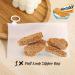 Protein Cereal Bundle with Weetabix Mini Protein Wheat Biscuits Crunch 24pk (Pack of 2) and 1 x Wishesla Portable Zipp Bag for Convenience Storage - Buy Online on SooperMarket.com