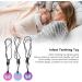 Alomejor Silicone Teething Toys for Babies - 3pcs Necklace Cute Pattern Soft Sensory Chewing Chain for Newborns - Portable and Safe - Buy Online on SooperMarket.com