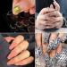 ILamourCar False Nails Stickers 240 Pcs Double-Side Glue Nail Sticker Waterproof Breathable False Nail Glue Stickers for DIY Nail Art Decoration (10 Sheets) - Buy Online on SooperMarket.com