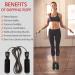 Whph Adjustable Tangle-Free Jump Rope | 8.5ft with Steel Wire for Men Women Speed Jumping, Boxing, Cardio - Buy Online on SooperMarket.com