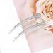 20 PCS Rhinestone Bobby Pins - Silver Crystal Hair Clips for Women and Dancers - Buy Online on SooperMarket.com