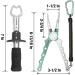 HAUSHOF Aluminum Fishing Pliers and Fish Lip Gripper  Stainless SteelÂ Multi-Function Fishing Pliers Hook Remover with Tungsten Carbide Cutters  Coiled Lanyard and Sheath - Buy Online on SooperMarket.com