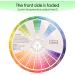 Creative Color Wheel Paint Mixing Guide for Art Class and Makeup Blending - 9.25inch - Buy Online on SooperMarket.com