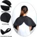 2 Pcs Waterproof Makeup & Hair Cape Set - Salon Barber Bib for Hair Dye & Styling in Black - Buy Online on SooperMarket.com
