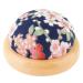 Rolybag Pin Cushion  Wooden Base Needle Pincushions Japanese Style Round Pin Cushion for Sewing Needle Holders or DIY Crafts