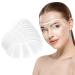 Clear face visor for microblading permanent makeup eyelash extension eyes cataract eyelid blepharoplasty aftercare shower face eye protection transparent soft visor 30 pieces