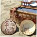 2 Pcs Coconut Shell Dishes Astronaut Wall Hook Coconut Bowl Decoration Work Desk Decor Candy Snacks Bowl Fruit Bowl Coconuts Shell Bowl Bling Decor Key Bowl Manual Wooden Lip Gloss 15X7CMx2pcs As Shownx2pcs - Buy Online on SooperMarket.com