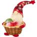 Christmas Candy Basket Table Decor Gnomes Wicker Basket for Christmas Candy Storage Jars Weaving Santa Claus Storage Basket for Christmas Decorations Red Christmas Table Decoration Christmas Storage - Buy Online on SooperMarket.com