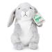 Zappi Co Bunny Rabbit Grey Plush Toy (20cm Heigh) - Charming Snuggly Eco-Friendly Addition to Plush Teddy Safari Collection 100% Recycled Bunny Rabbit (Grey)