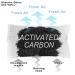 Activated Charcoal Odor Filters 4 Pack - Compatible with iTouchless Trash Cans 8 Gallon and Larger - Eliminates Trash Odors and Deodorizes Dustbins - Buy Online on SooperMarket.com