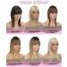 MORICHY Clip in Fringe 360 Bangs Hair Clip Fake Bangs with Long Layered Fringe Clip in Hair for Women Mix Blonde Bangs Clip in Hair Extensions Curved Bangs for Daily Use(Mix Blonde with Dark Root) 18Inch RT6/22/613A# - Buy Online on SooperMarket.com