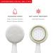 PMD Clean Redvolution - Smart Facial Cleansing Device with Silicone Brush & Red Light Therapy for Smoother Skin Fine Lines Reduction & Firming - Face & Body Care - Buy Online on SooperMarket.com