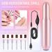 Cooserry Acrylic Nail Kit with Drill and UV Light - Beginner Nail Kit with 3 Colors Powder and Monomer Liquid Set - Buy Online on SooperMarket.com