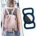 Ainiv Silicone Protection Case for Apple Airtag - 2-Piece Set in Black & Blue | Durable Pet Collar Accessories for Dog & Cat Tracking - Buy Online on SooperMarket.com