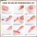 Morovan Dip Powder Nail Kit Starter - 8 Colors Brown Dipping Kit for Salon-Worthy Nails at Home - Buy Online on SooperMarket.com