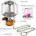 Lixada Portable Camping Gas Lantern with Piezo Ignition - Mini Gas Tent Lamp Light - Buy Online on SooperMarket.com