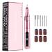 Makartt Cordless Nail Drill 35000RPM Rechargeable Electric Nail File ELLSEE Portable E Filer, Professional Manicure Kit for Acrylic Nails Gel Polish Remover 6pcs Nail Drill Bits Nail Tech Home DIY 13Pcs nail drill set