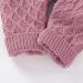 DovFanny Baby Romper Suit | Knit Long Sleeve Jumpsuit with Hat | 6-12 Months | Pink - Buy Online on SooperMarket.com