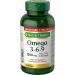 Nature's Bounty Omega 3 6 9 Fish Oil 1200mg Pills Supplement & Vitamin D3 Pills and Supplement Helps Support Immune Function 1000iu 500 Softgels Supplement + Vitamin D3 Pills - Buy Online on SooperMarket.com