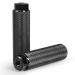 Shwsed BMX Pegs, 2PCS Aluminum Alloy for BMX Stunt Pegs, BMX Accessories Black