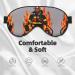 SSIMOO Firefighter Eye Mask | Soft & Breathable Sleep Patch for Women | Perfect for Travel & Relaxation | Black - Buy Online on SooperMarket.com