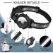 JiaraRui Reflective AirTag Cat Neck Band - Adjustable GPS Collar for Cats & Puppies - Black 7-9 inch - Buy Online on SooperMarket.com