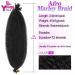 Springy Afro Twist Hair 24 9 Packs - Soft Synthetic Marley Twist Extensions - Buy Online on SooperMarket.com