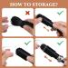 Small Travel Brush Makeup Set - 4 in 1 Portable Mini Lip, Foundation, Blending Powder, Eye Shadow Brushes for Women - Buy Online on SooperMarket.com