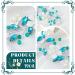 IYOU Flower Wedding Hair Vines Blue Crystal Bride Headband Leaf Guest Bridesmaid Hair Accessories for Women - Buy Online on SooperMarket.com