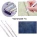 NotionsLand 5 Color Fabric Marking Pens - Water Soluble Erasable Markers for Sewing & Crafting - Buy Online on SooperMarket.com