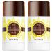 Lavanila Natural Aluminum Free Deodorant 2-Pack Vanilla Lemon - The Healthy Deodorant for Men and Women Solid Stick (2 Ounce Each) Vegan Vanilla Lemon 2 Ounce (Pack of 2) - Buy Online on SooperMarket.com