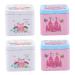 Alipis 4 pcs Tins Cases Containers Wedding Sweets Delicate Cans Cartoon Party Candy Tinplate