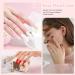 LKE Gel Nail Polish Kit | 72W UV Lamp, 6 Classic Red Colors, Glossy & Matte Top/Base Coat | Manicure DIY Gifts Set for Women - Buy Online on SooperMarket.com