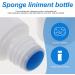 Mobestech 8Pcs Deodorant Bottles Sponge Head Applicator Liquid Bottles Refillable Sub Bottles Sponge Liniment Bottles Cosmetic Travel Lotion Storage Container 50ml (Color Random) - Buy Online on SooperMarket.com