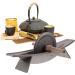 KALLORY Chinese Medicine 1pc Iron Medicine Roller Clinic Grinding Tool Manual Medicine Rubbing Tool Rug Roller Carpet Corporate - Buy Online on SooperMarket.com