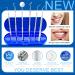 Dental Hygiene Oral Care Kit - Professional Teeth Cleaning Tools | Stainless Steel Dental Tools for Plaque and Tartar Removal | Includes Plaque Remover, Tartar Scraper, Tooth Scaler, Dental Pick - Sea Blue - Buy Online on SooperMarket.com